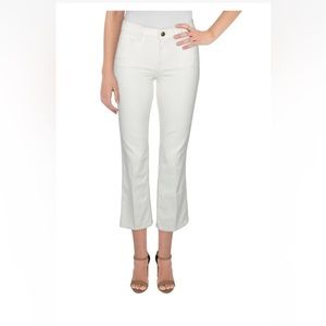 J Brand Selena Bootcut White Crop Jean
